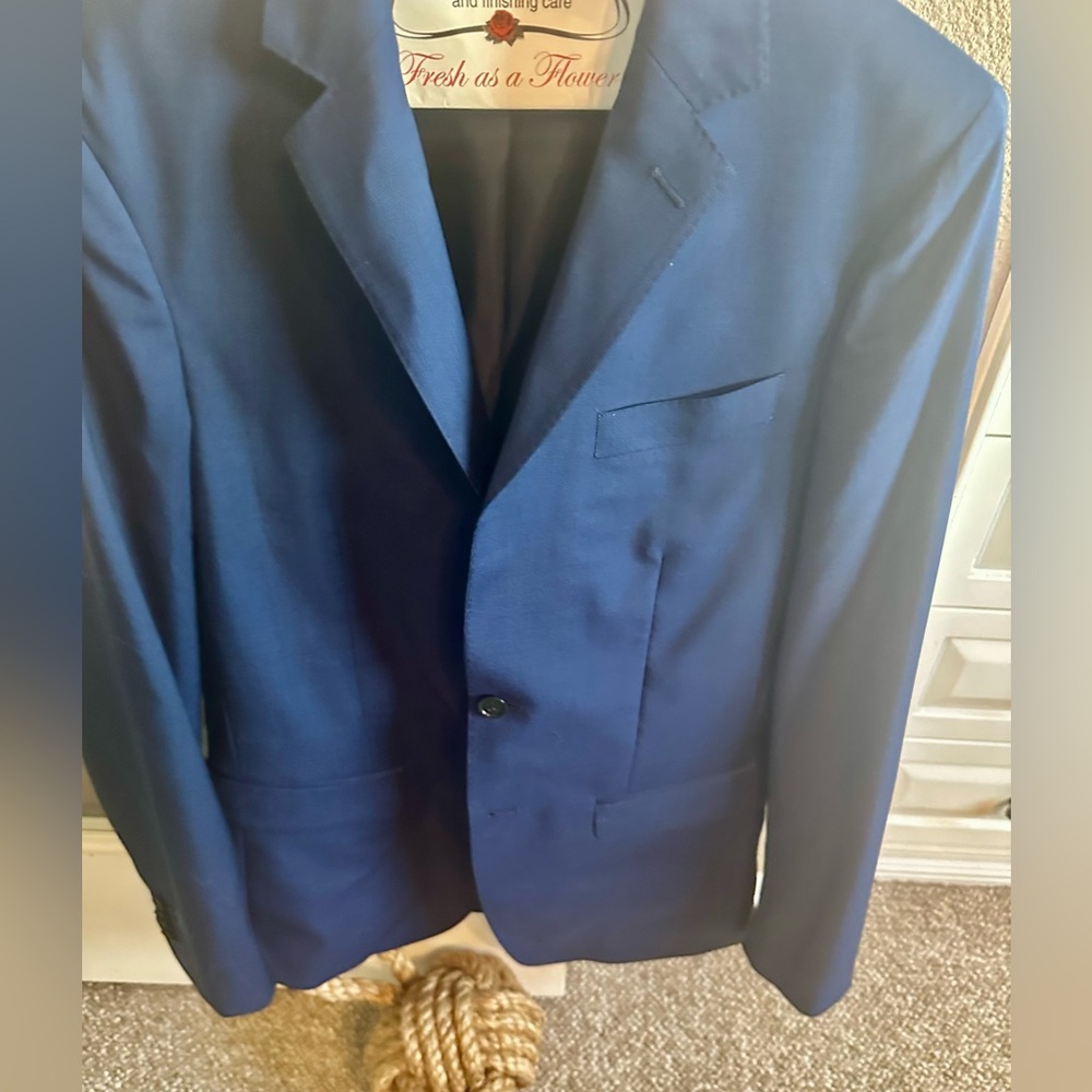 Banana Republic Reda 1865 Suit Navy